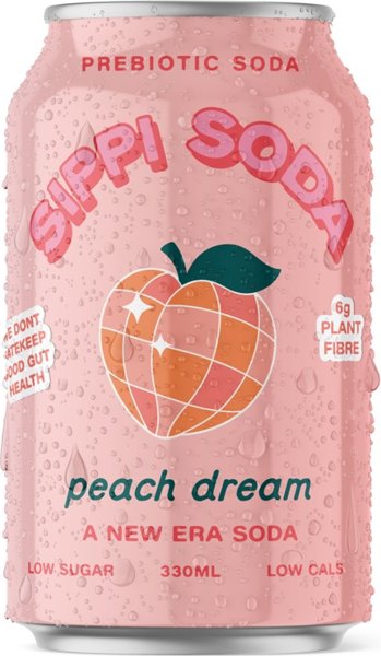 Sippi Soda Peach Dream