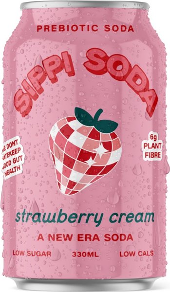Sippi Soda Strawberry Cream